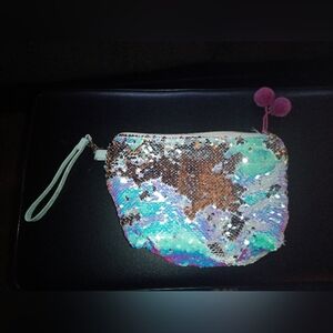 Sequin mini purse